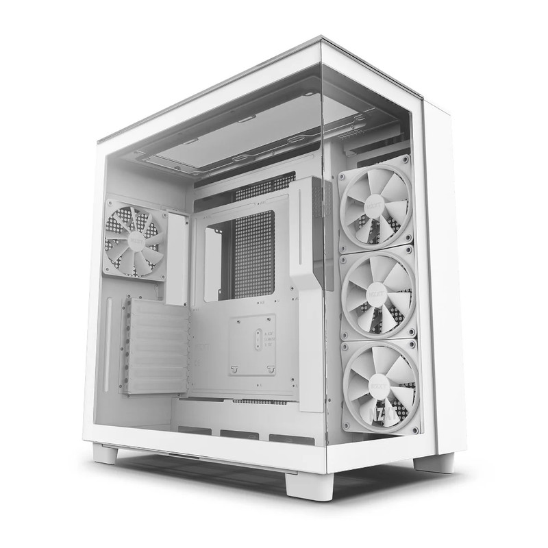 NZXT H9 Elite ATX Mid Tower Case - White - صندوق